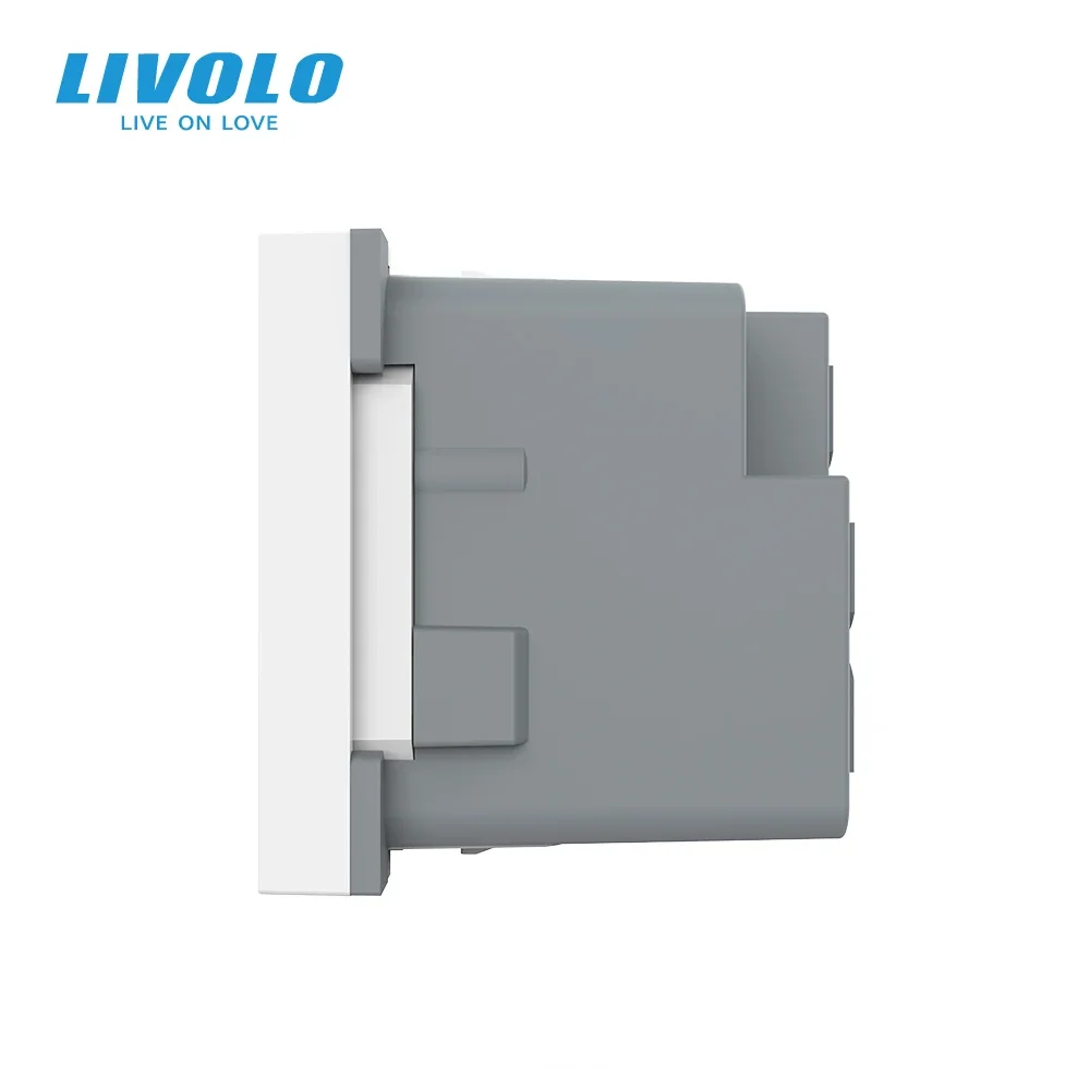 Livolo Switzerland Standard Power Socket Module,3Pins For  Swiss Typn N Plug,No Metal Plate VL-FCTN13A