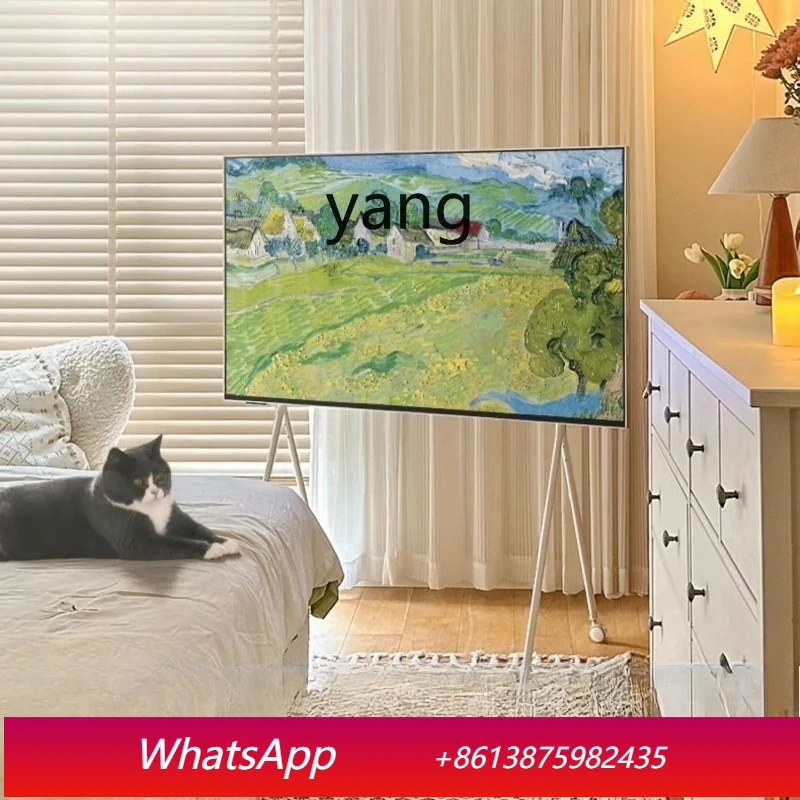 LTT 55-inch 4k wallpaper ultra-thin seamless wall sticker removable art TV mural audio