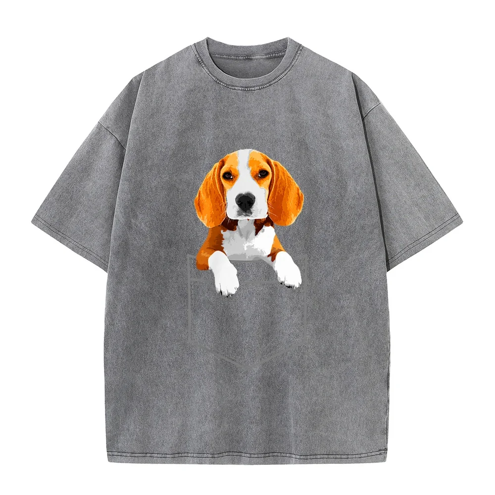 Best Beagle Design For Men Women Kids Lover T-Shirt Short Sleeve Clothes 한국인 Cotton T Shirt Gift Graphic Dog Dad Round Neck Tees