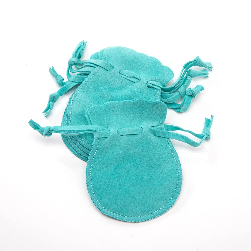 10 قطعة حقيبة الرباط المخملية الحقيبة سلسلة الكيس للمجوهرات المنظمون هدية الأعمال الصغيرة التعبئة والتغليف الحلوى هدية تخزين العرض