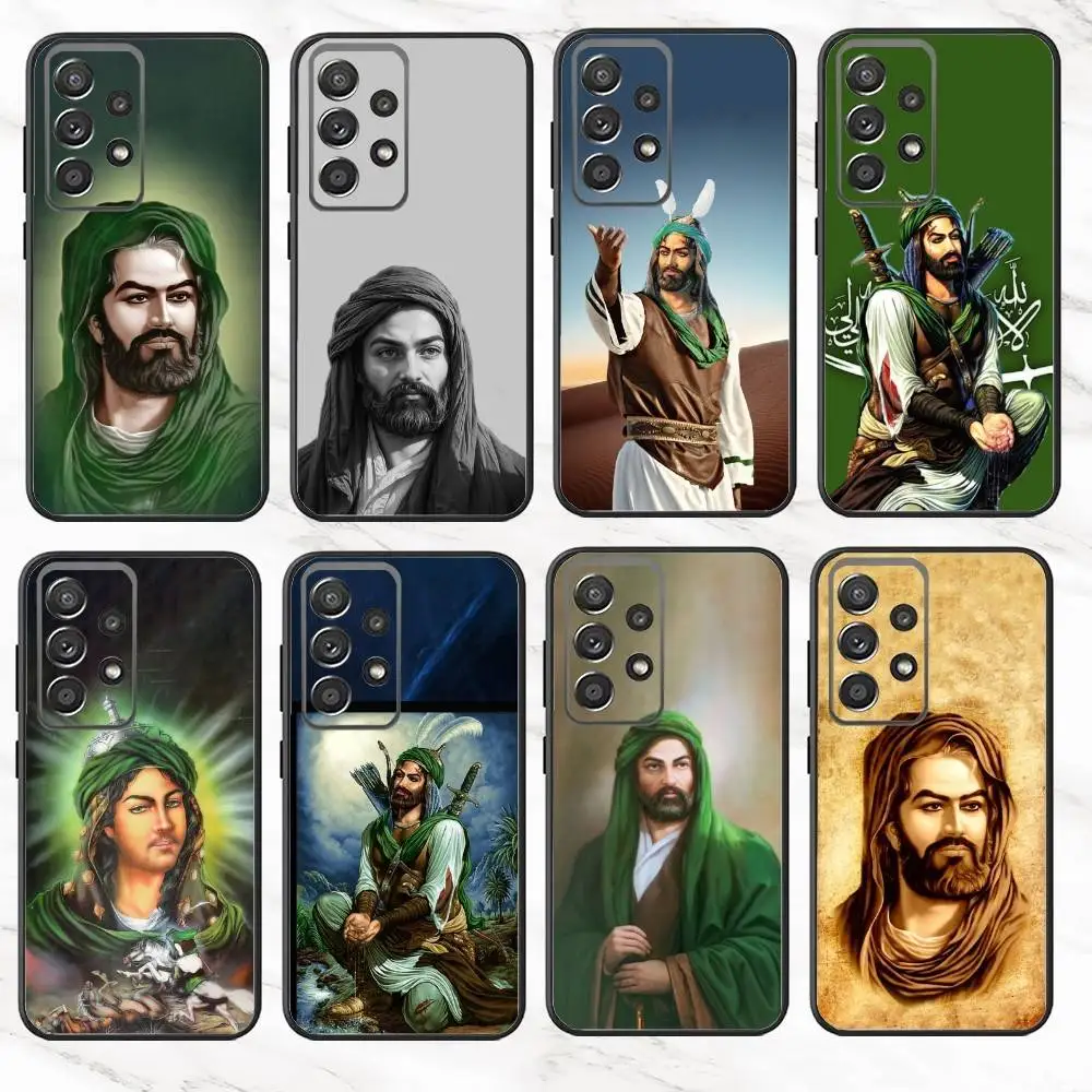 

I-Imam H-Hussain Shia Ali Phone Case For Samsung S25,S24,S21,S22,S23,S30,Ultra,S20,Plus,Fe,Note,10,9,5G Black Cover