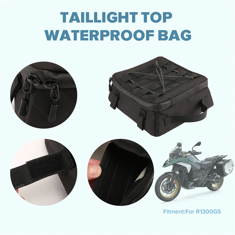 

Motorcycle Accessories Luggage Rack Under Bag For BMW R1300GS R1300 GS R 1300 GS 2023 2024 Tail Light Top Waterproof Bag