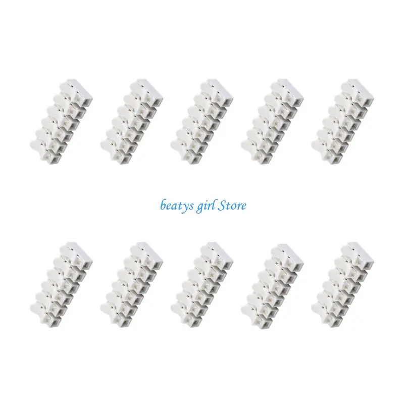 C7AB 10PCS Insulated Electrical Terminal Connector For Fast Wire Joining In Tight Space Multiple Size Available - Detail 1