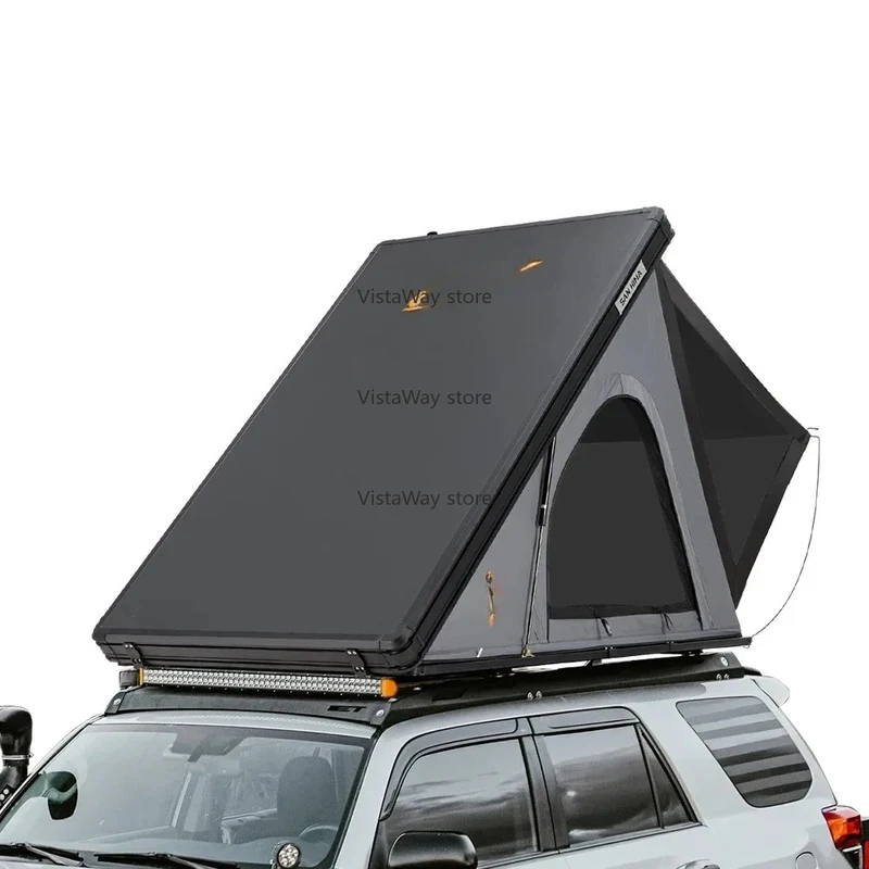 HIMA Easy Setup Aluminum Hard Shell Rooftop Shelter Waterproof Lightweight Offroad 4x4 Overland Camping Unit
