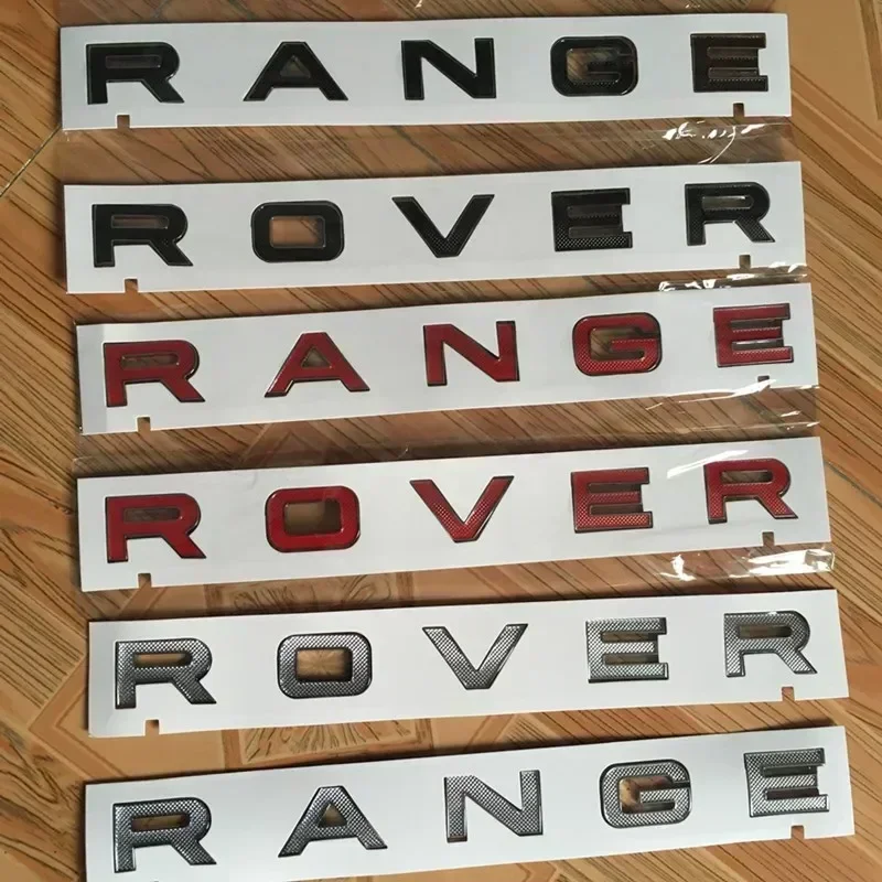 Abs لاند روفر شعار السيارة شارة لغطاء الشواية الأمامية الخلفي الجذع شعار ديسكفري 2 3 4 رينج روفر فريلاندر SVR ملحق