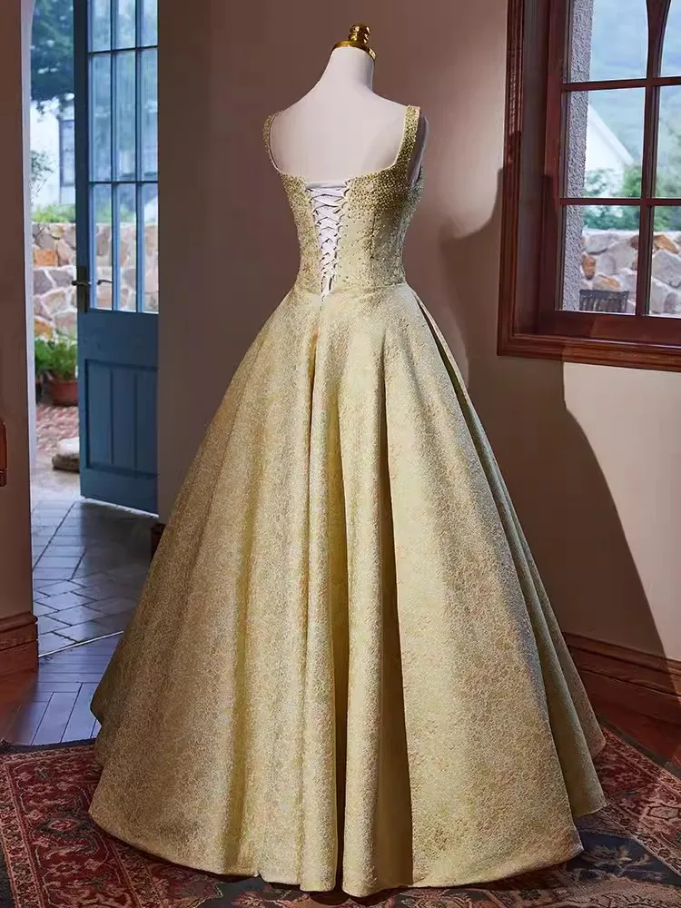 Customized Luxury Sweet 15 Girl Birthday Party Dresses Bateau A Line Women Prom Evening Formal Wear Vestido De xv Quinceanera