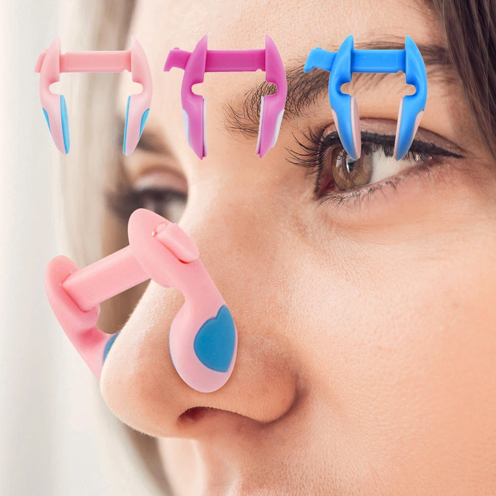 Magic Nose Shaper Clip Nose Up Lifting Shaping Bridge Straightening Beauty Slimmer Device Soft Silicone No Painful Hurt