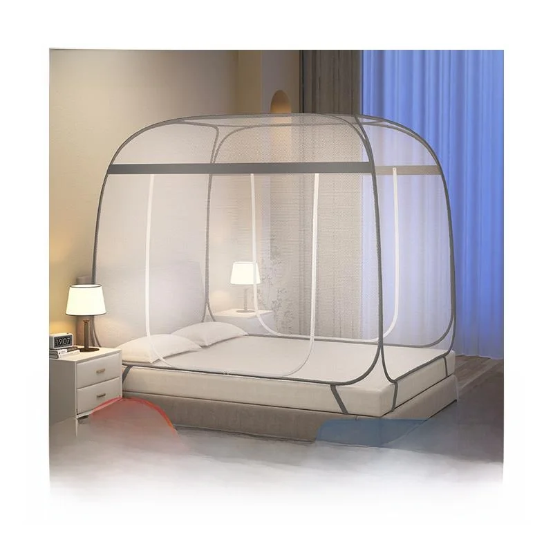Class a Encrypted No Installation Mongolian Tent Mosquito Net Bedroom Anti-Fall .5 M Foldable 18 M Full Bottom for Pets