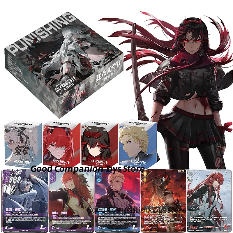 

Подлинная карта Punishing Grey Raven Clash Of Fates Series Expansion Refill Pack Pre Battle Set Card Коллекционные карты для аниме-игр