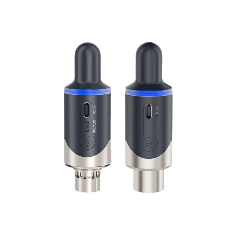 

Adjustable Frequency Rechargeable Wired Handheld Dynamic Microphone To Wireless System Microphone Audio Wireless Transmitter