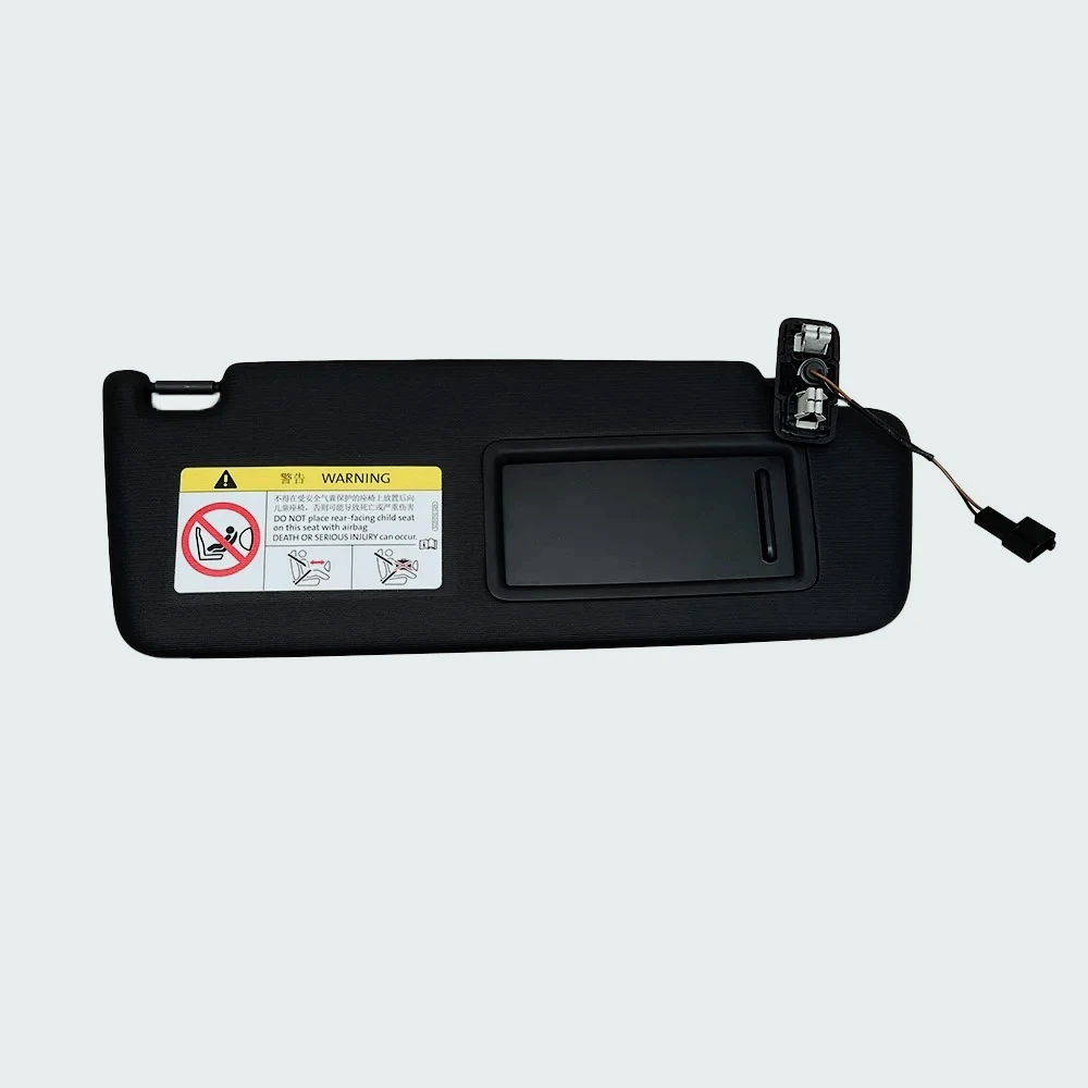 5GG857551 5GG857552 para VW Golf 7 MK7 2013-2021 Panel visera frontal negro gris con protector solar