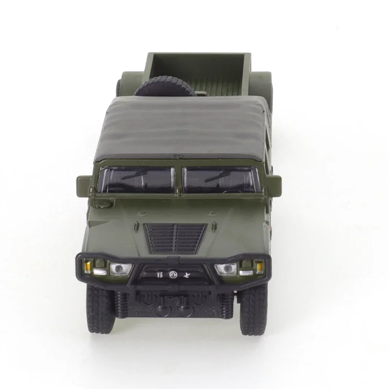 XCARTOYS 1:64 Dongfeng Mengshi Off Road Vehicle Trailer Military Alloy Car Model Small Scale Car Model Collection Gift