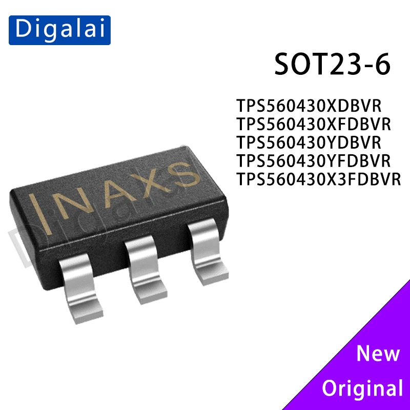 

TPS560430XDBVR TPS560430XFDBVR TPS560430YDBVR TPS560430YFDBVR TPS560430X3FDBVR SOT23-6 DC-DC power chip