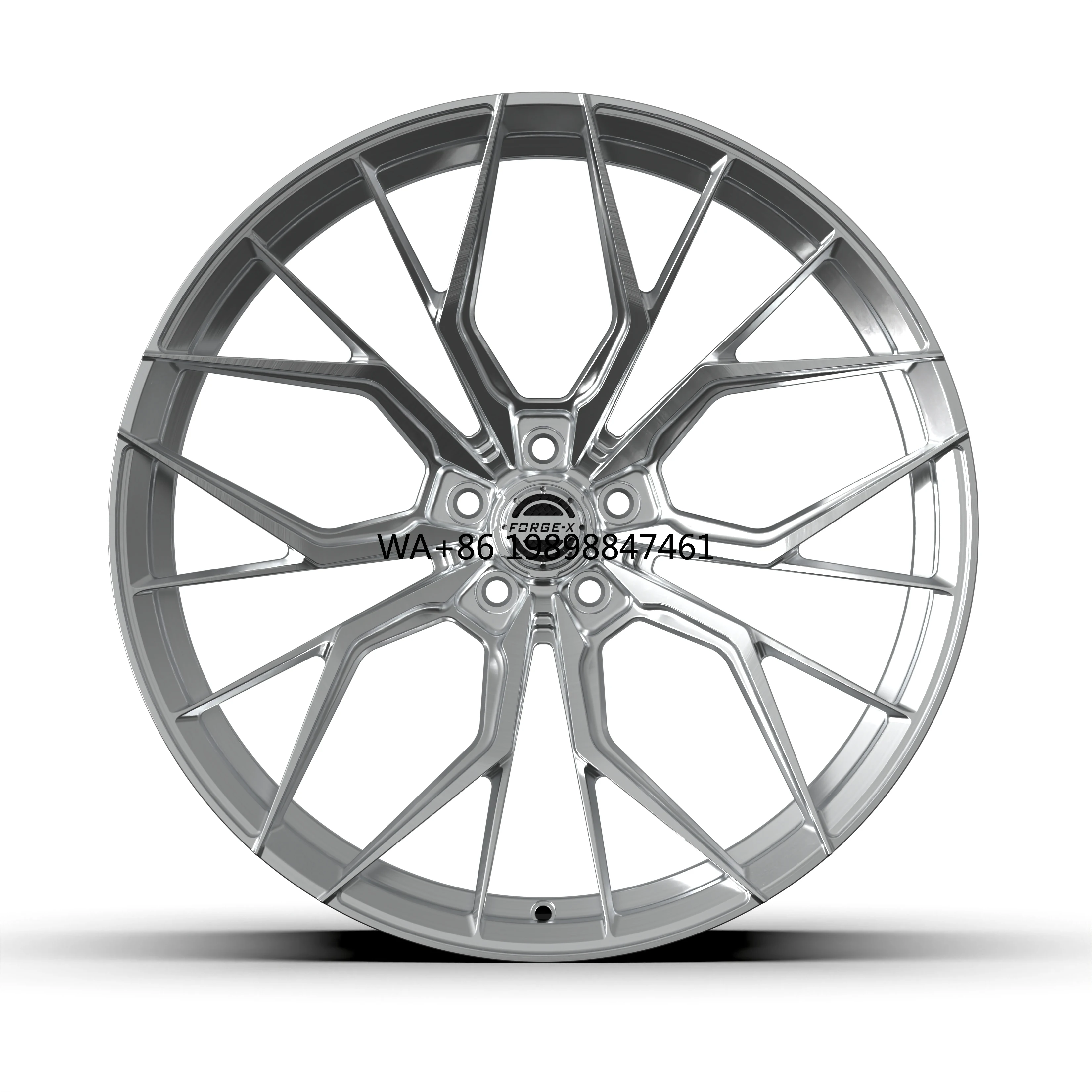 

Tailored 5 Holes Multi Spoke 19 20 21 22 Inch 6061-T6 Aluminum Alloy Monoblock Forged Passenger Car Rims for