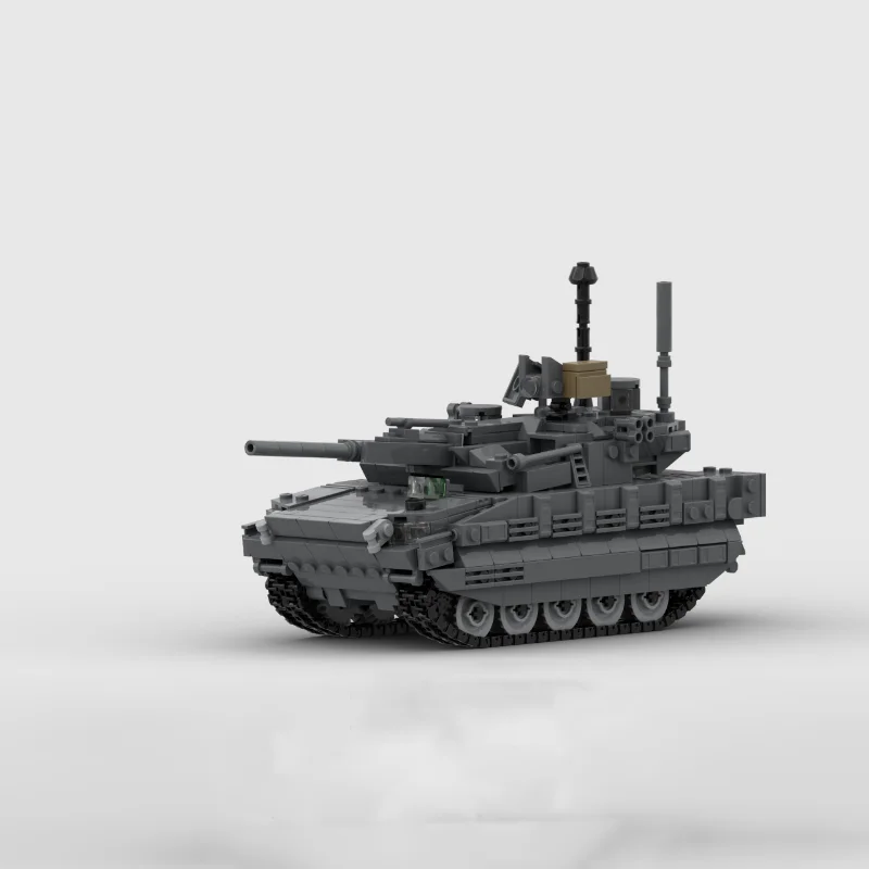 

955-шт MOC военная серия VARVAR X модель легкого танка сборка строительные блоки игрушки детский подарок на день рождения