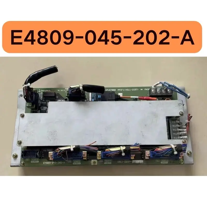 The second-hand OPUS7000 control board E4809-045-202-A and A911-2197 tested OK and their functions were intact