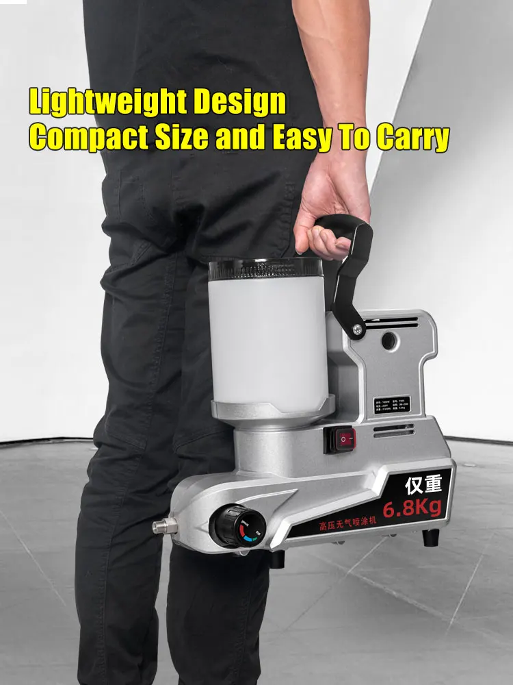 Multifunctional Small Paint Sprayer Electric High Pressure Airless Paint Sprayer Latex Paint