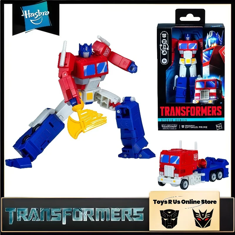Em estoque hasbro transformadores brinquedos clássicos série ss optimus prime transformador robô figura de ação modelo coletar hobbies brinquedos