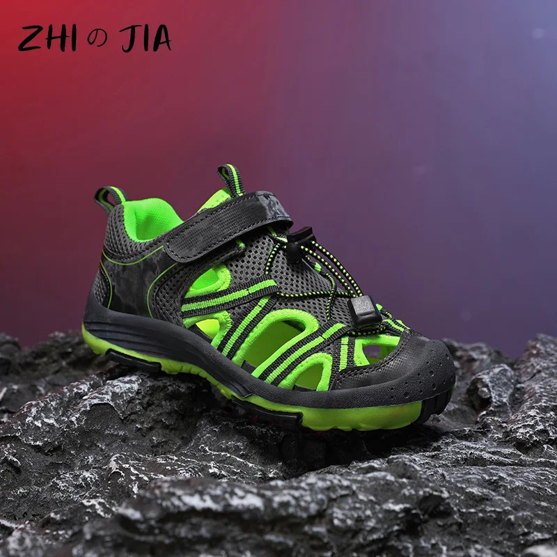 Children\'s Summer New Sandals Water Beach Breathable Shoes Outdoor Anti slip Mountaineering Tourism Shoes Boys Casual Sneaker