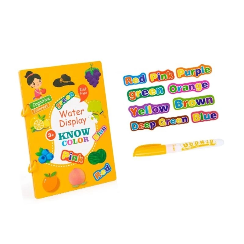 Kolorowanka wodna z długopisem dla dzieci edukacyjna sztuka książka rzemieślnicza zabawka