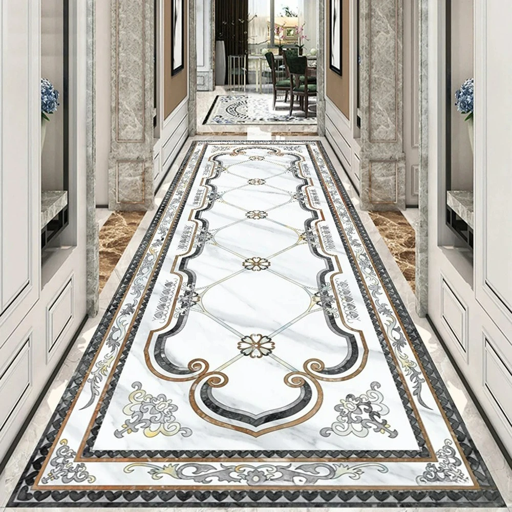 European Restaurant 800x800 Parquet Tile Puzzle Entry Entrance Aisle Lobby Hotel Ceramic Art Brick