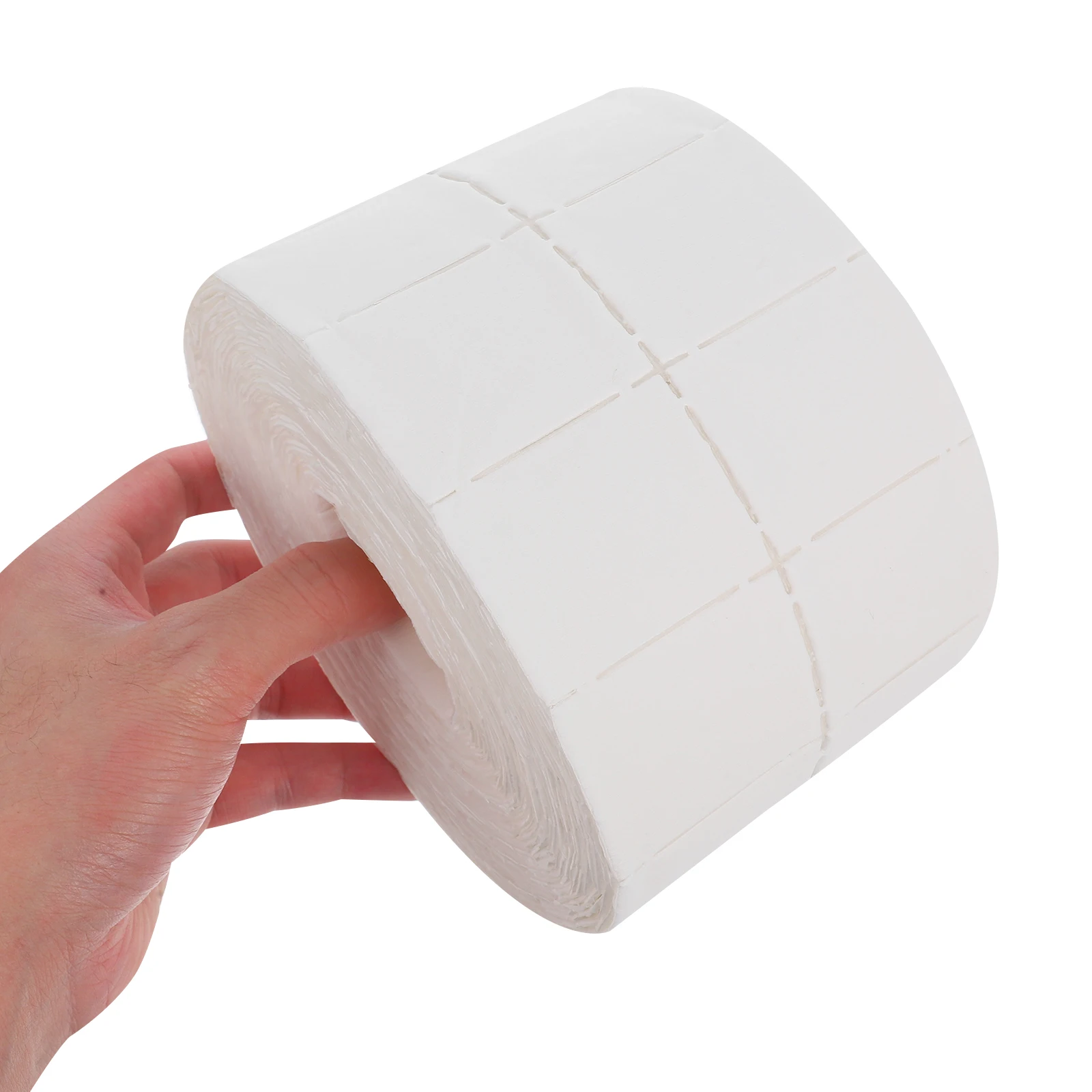 Almofadas descartáveis para remoção de esmalte, 500 peças, não tecido, ferramentas de limpeza de unhas, higroscópico forte, sanitário para esmalte em gel