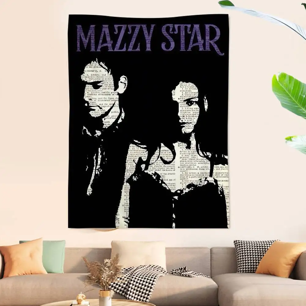 Band M-Mazzy Star Cartoon Arazzo Decorazione Della Casa Hippie Decorazione BohéMien Divinazione Decorazioni Per La Casa