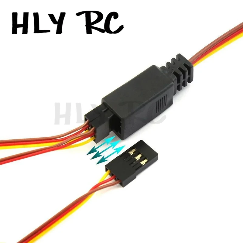 RC Y line Length 350mm Remote Control Cable Servo Fan Extender Wire for Futaba JR RC Car HSP Traxxas TRX4 Axial SCX10 TAMIYA