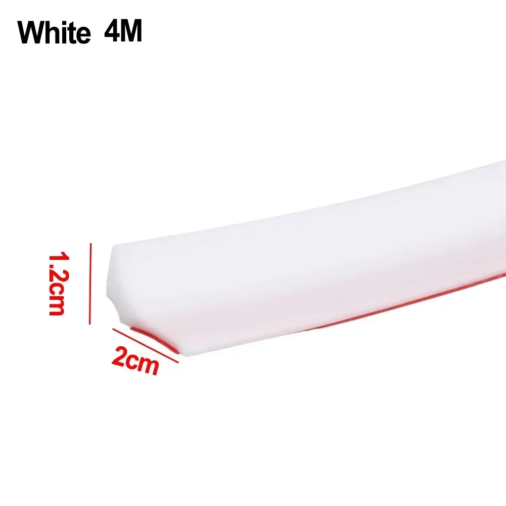 100/200/300/400cm Bathroom Retention Water Barrier Strip Silicone Kitchen Basin Water Stopper Dry Wet Separation Strip Bar