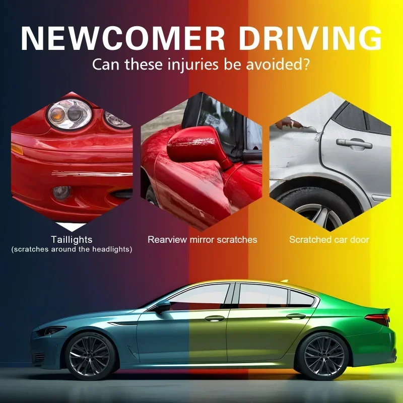 Мгновенное исцеление Passion Red Высокоэластичная самовосстанавливающаяся защитная пленка из ТПУ от царапин