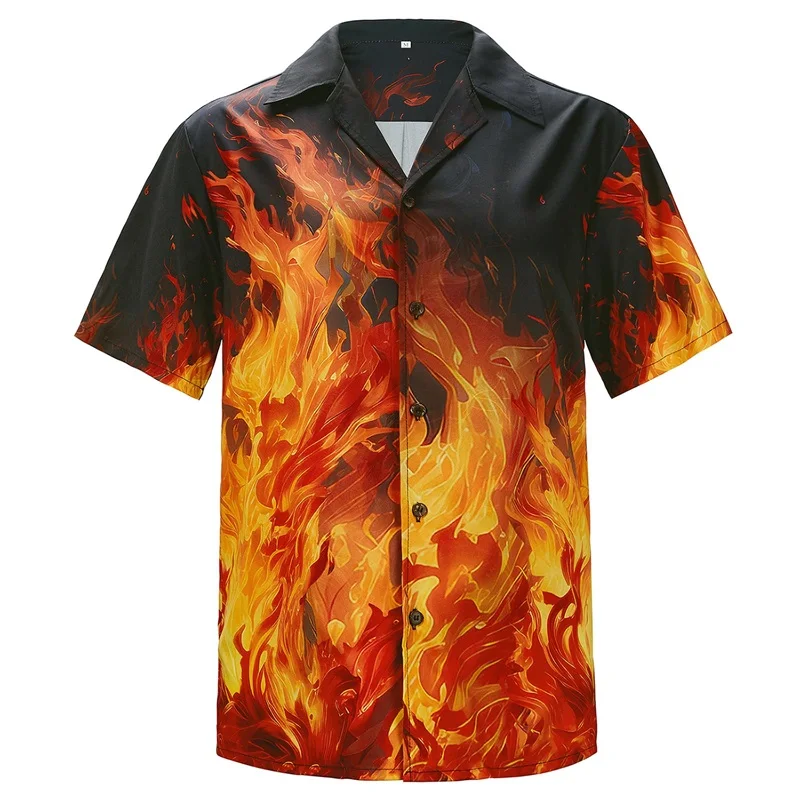 Camisa de playa de manga corta para hombre y mujer, ropa de disfraz de los años 80, estampado completo 3d, camisetas Vintage divertidas, camisa