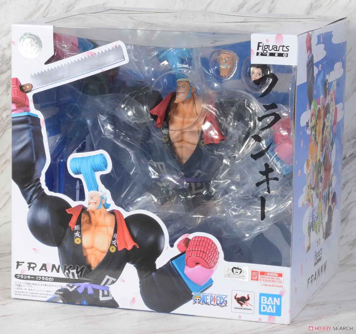 BANDAI ONE PIECE Franky (Franosuke) Action Figures Model Figuarts Zero Amusement Figures Toys Brand New Genuine Original