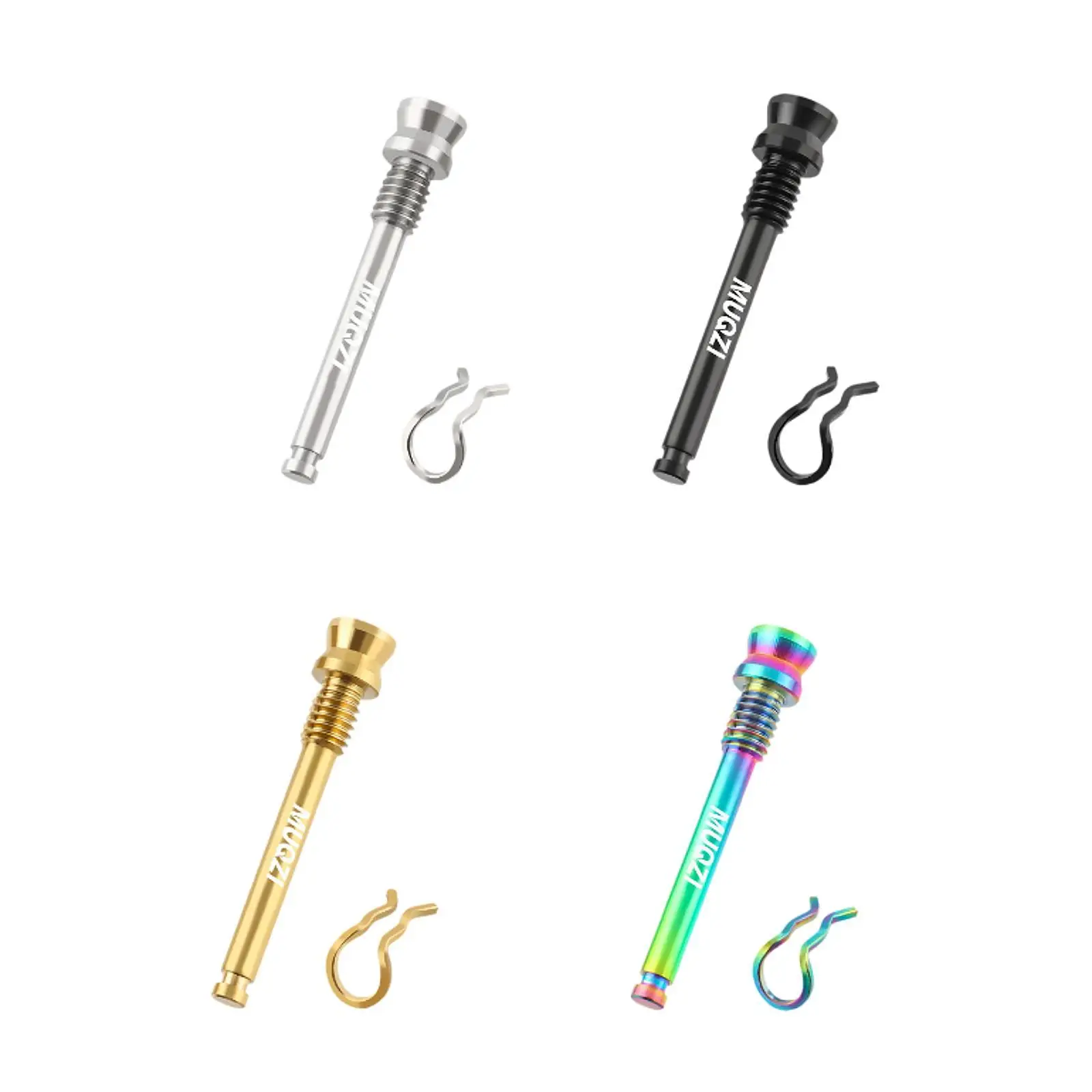 

Bike Disc Brake Bolt Brake Clamp Bolt with Circlip 3mm for Avid Mountain Bike Biking Accessories M4 Thread Bike Caliper Bolt