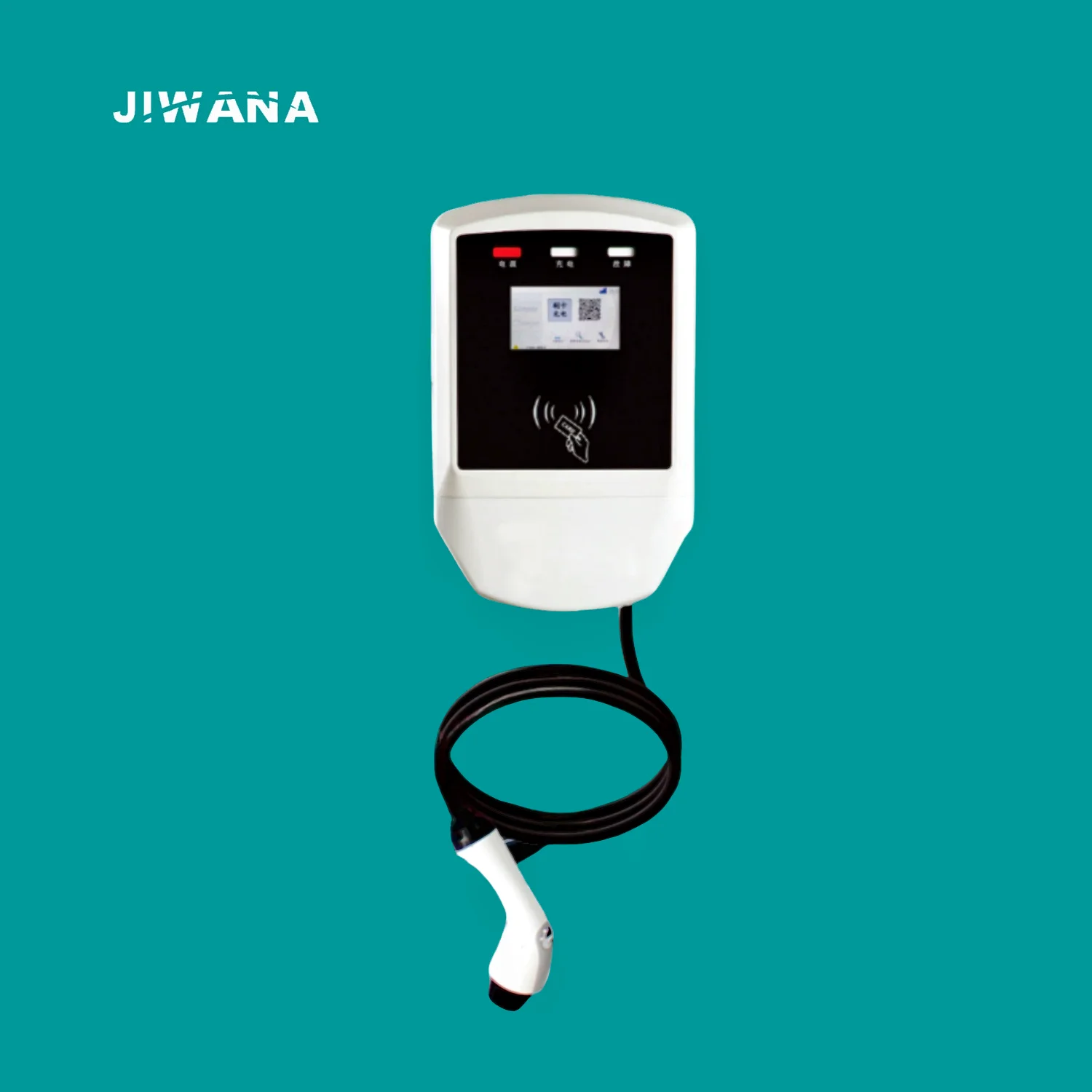 

JIWANA CE New Energy Electric Vehicle 7KW EV Charger Station 32A Home EVSE Wallbox Commercial Wall Mount EV Charging Stations
