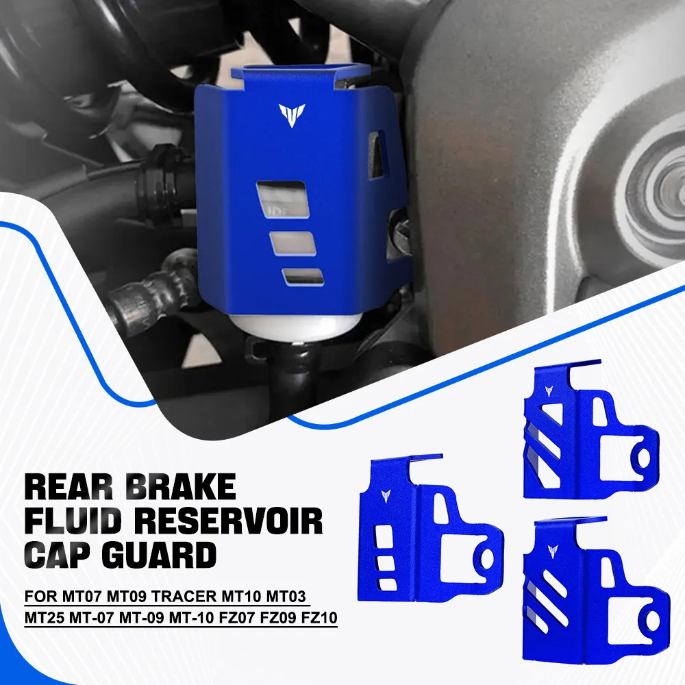 

For YAMAHA MT07 MT09 Tracer MT10 MT03 MT25 MT-07 MT-09 MT-10 FZ07 FZ09 FZ10 Rear Brake Fluid Reservoir Protective Cover