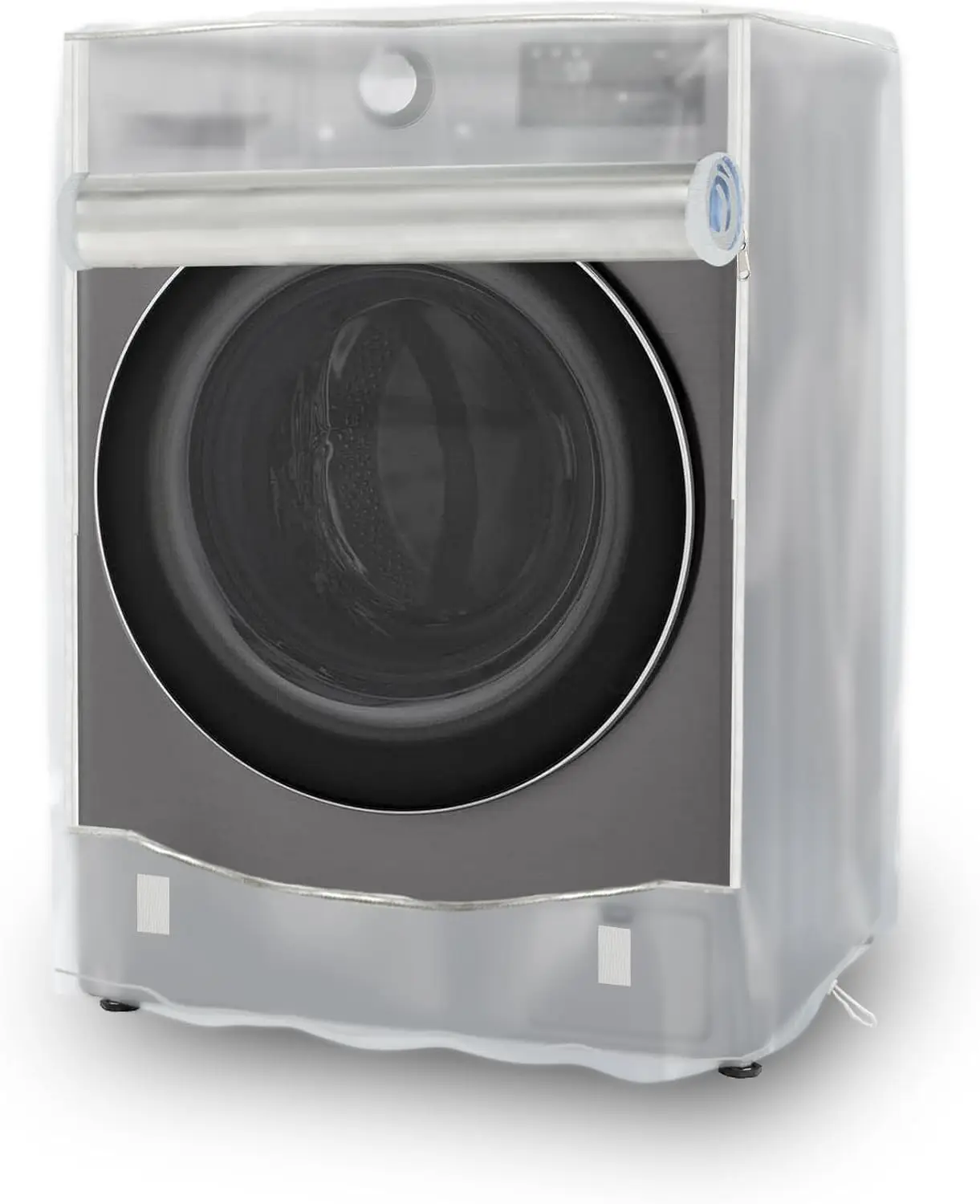 

Waterproof Front-Loading Washer Dryer Cover 27x33x39 Inches, Dustproof Frosted Design for Machine Protection