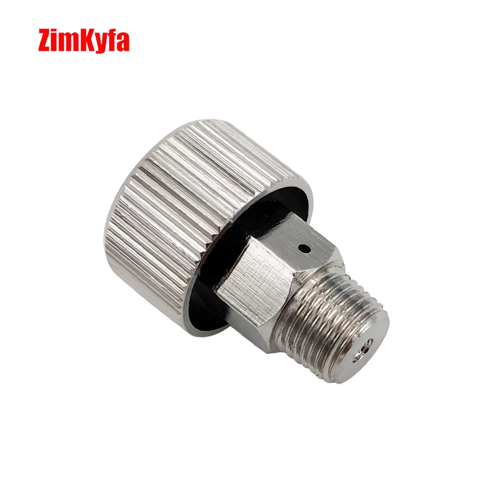 Zawór odpowietrzający HPA do pompy ręcznej Zbiornik powietrza Stacja napełniania Adapter ładowania 1/8NPT/M10*1 Gwinty