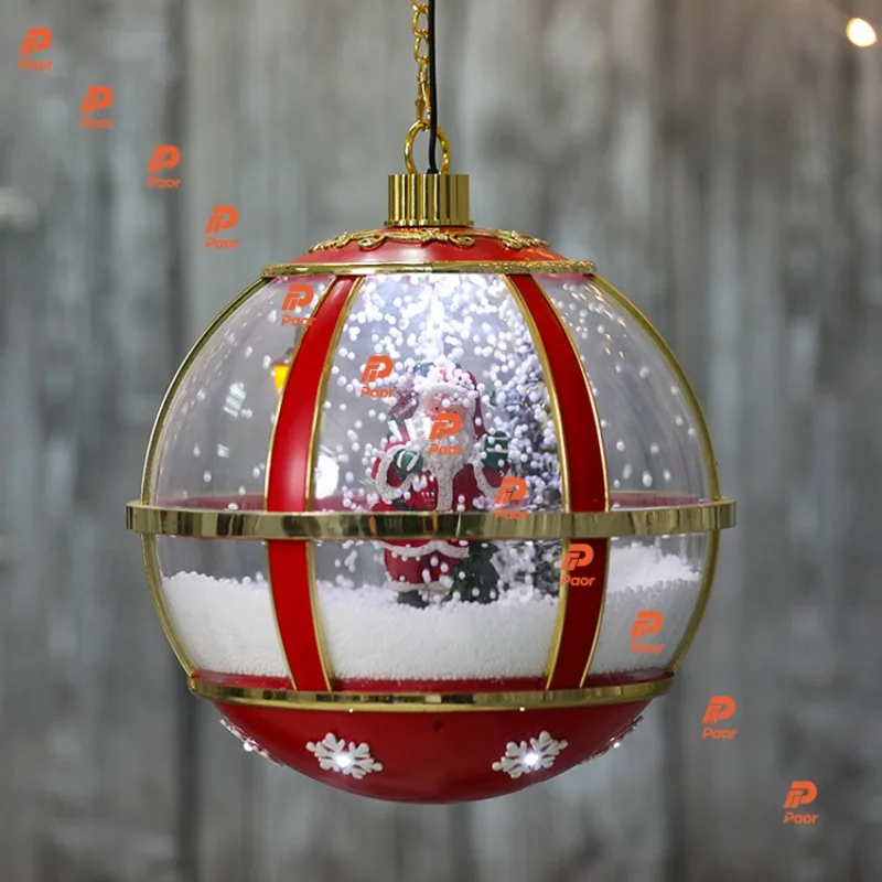 New Style Merry Christmas Lamp Lampard's Music Column Poster De Luz Music Lamp Outdoor Light Pole