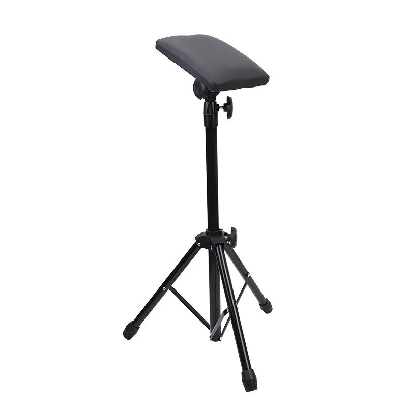 Tattoo Tripod Stand Arm Leg Rest Studio Chair Sponge Pad Height Adjustable