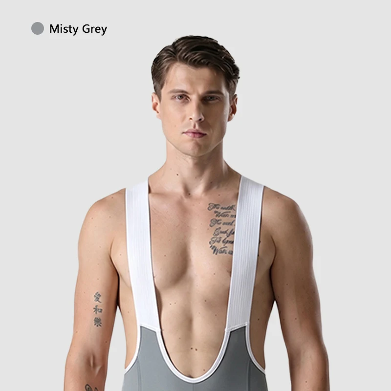 MKEW 2026 Herren-Latzhose Race Fit Schnelltrocknend und Atmungsaktives Gewebe mit Hochdichter Polsterung für Lange Fahrten – Detail 23