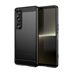 Carbon Fiber Case For SONY Xperia 1 VI 10 VI Slim Silicone Soft TPU Shockproof Cover for Sony Xperia 1VI 10VI Ace 2 3 Funda Capa