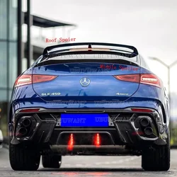 For Mercedes-Benz GLE Class GLE Coupe C167 GLE350 450 GLE53 AMG GLE63 Rear Carbon Fiber Tail Modification 2021 2022 2023