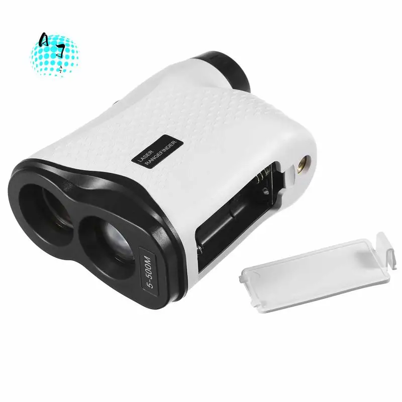 

A07F-Golf Rangefinder Laser Distance Meter Hunting 500 Tape Measure Speed Tester Golf Slope Adjusted Mode Telescope Durable Whit