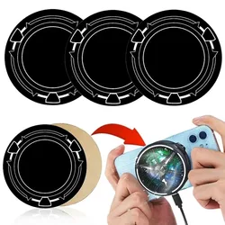 5/1 件 Metal Plate for Cell Phone Radiator Cooler Sticker Game Cooling Fans Plate for Mobile Phone Magnetic Holder Plates