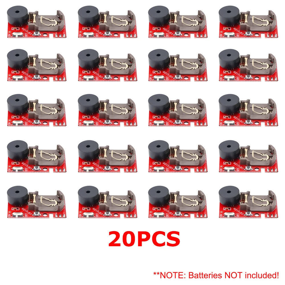 10-20 Stuks Prank Vervelende Zoemer Cricket Noise Maker Intervals Geluid Halloween Feestartikelen April Fools' Gag Gift mini Piepende