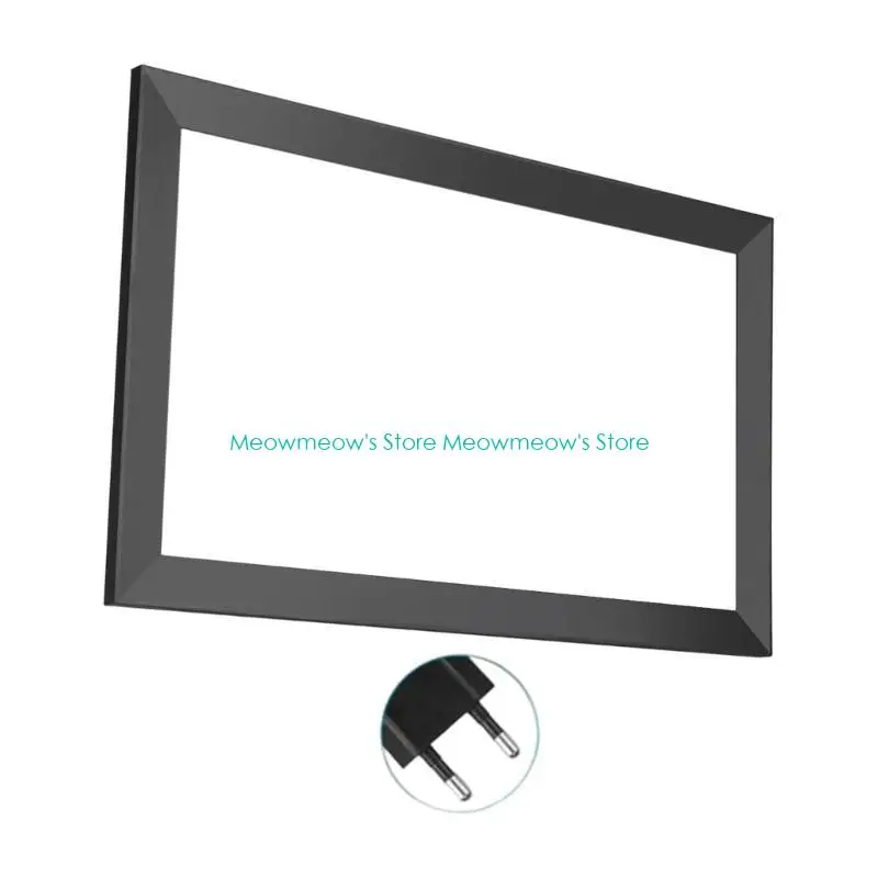 W91A 15.6inch Interactives Photo Frame Mobile App Integration Daily Agendas Viewer Black