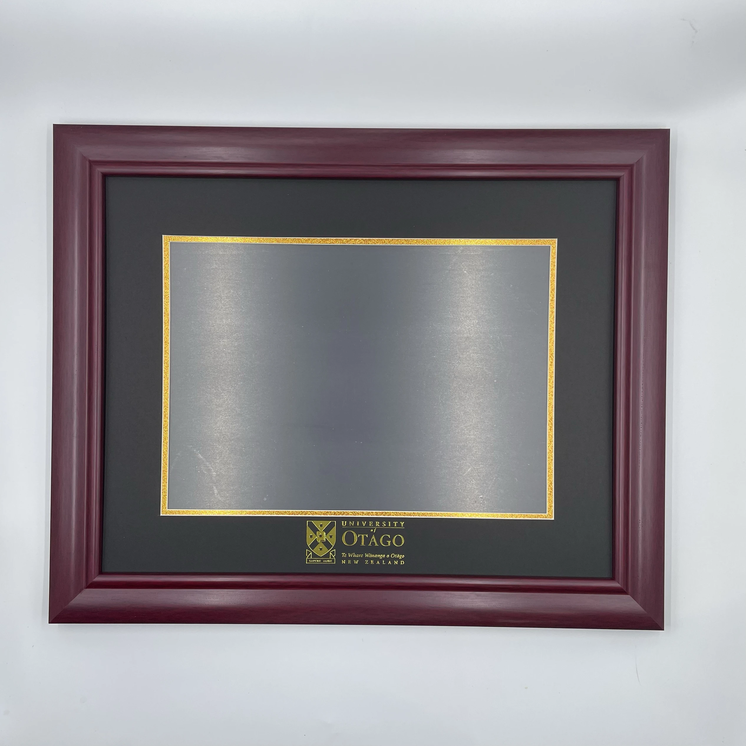 

Пылезащитный чехол для декоративной рамки с символикой Университета Отаго (Новая Зеландия), тканевое изделие для дома, сувенир престижной школы