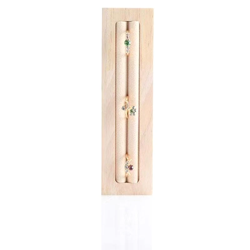 Квадратные серьги из натурального дерева, кольца, поднос для дисплея, тарелка для хранения ювелирных изделий, магазин, выставочные устройства, витрина, реквизит