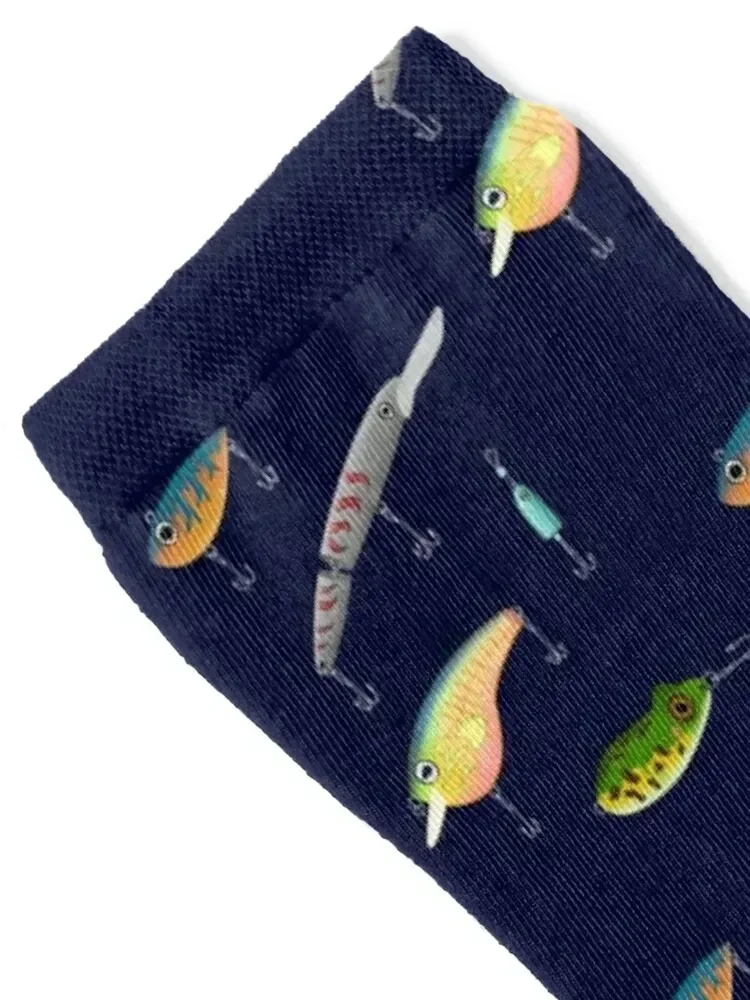 Angelköder Socken Cartoon Lots Damensocken Herren