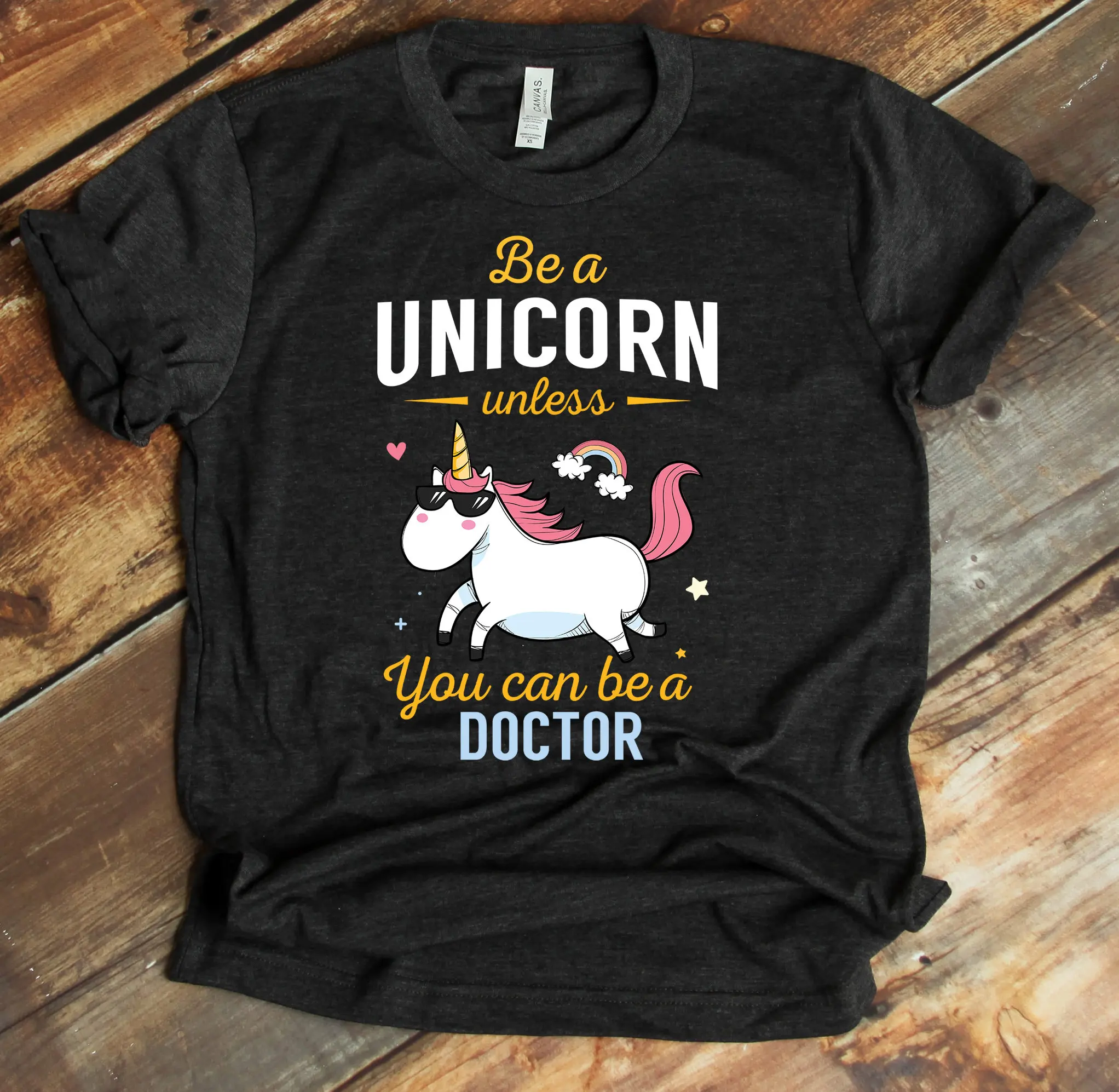 Doctor T Shirt Be A Unicorn Sweat Tank Top For New Medical School